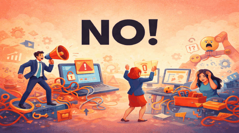 No means no, even when the system refuses to listen