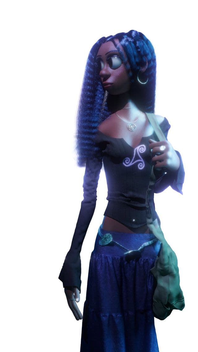 As if! A whimsigoth teenage witch from the mind of animator Bree O’Donnell is taking the internet by storm
