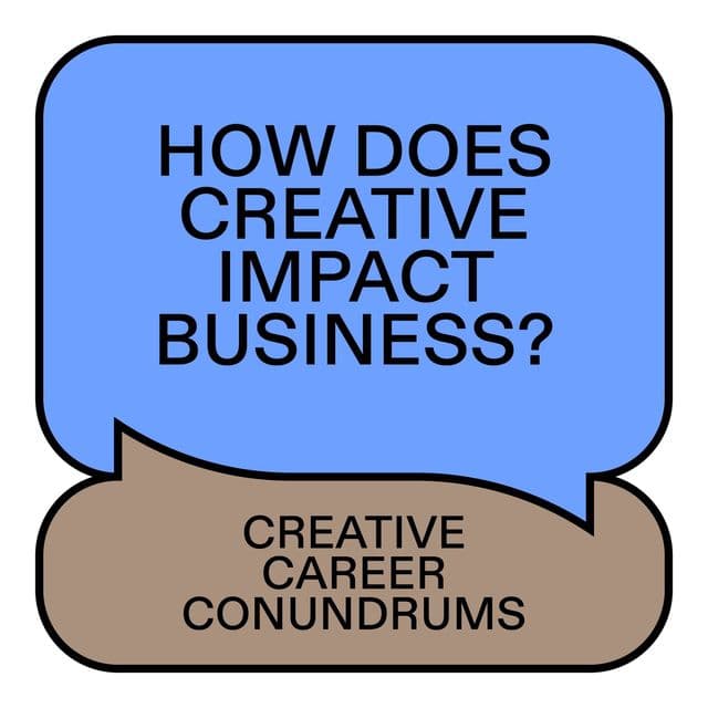 “It’s dangerous to see the ‘business’ and ‘creative’ work as separate silos”