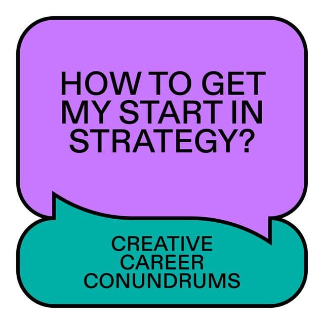 “A lot of agencies have their own internship schemes or ways of entry”