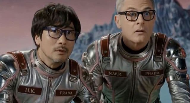 AI Hideo Kojima wears Prada in controversial sci-fi campaign