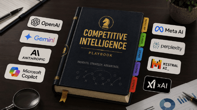 The marketer’s new playbook for AI-powered competitive intelligence