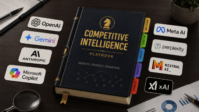 The marketer’s new playbook for AI-powered competitive intelligence