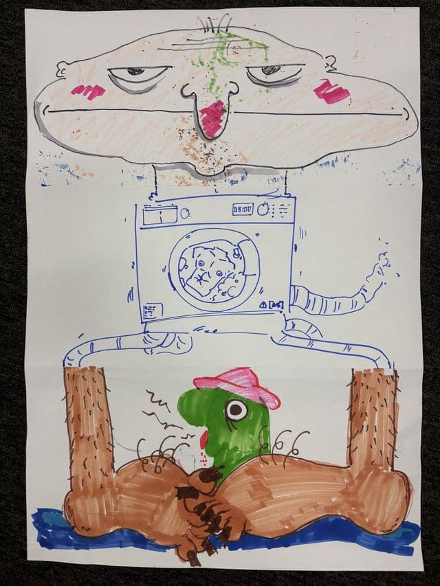 What happens when Adult Swim invites fans to play exquisite corpse?