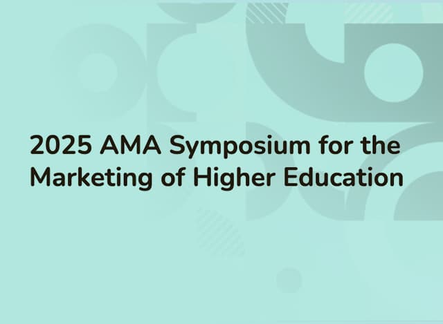 2025 AMA Symposium for the Marketing of Higher Education