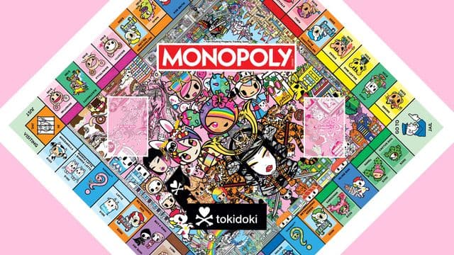 Tokidoki’s Kawaii Monopoly board design is the kitschest thing you’ll see today