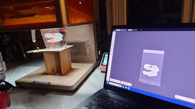 This machine is magic: How I used the xTool F2 Ultra UV to engrave a dino
