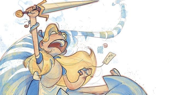 Check out this artist’s unique takes on famous character designs, from Alice in Wonderland to Hellboy