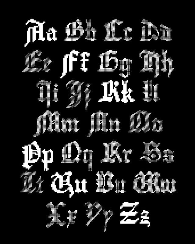 Deborah Khodanovich’s font honours the most trivialised form of communication – gossip