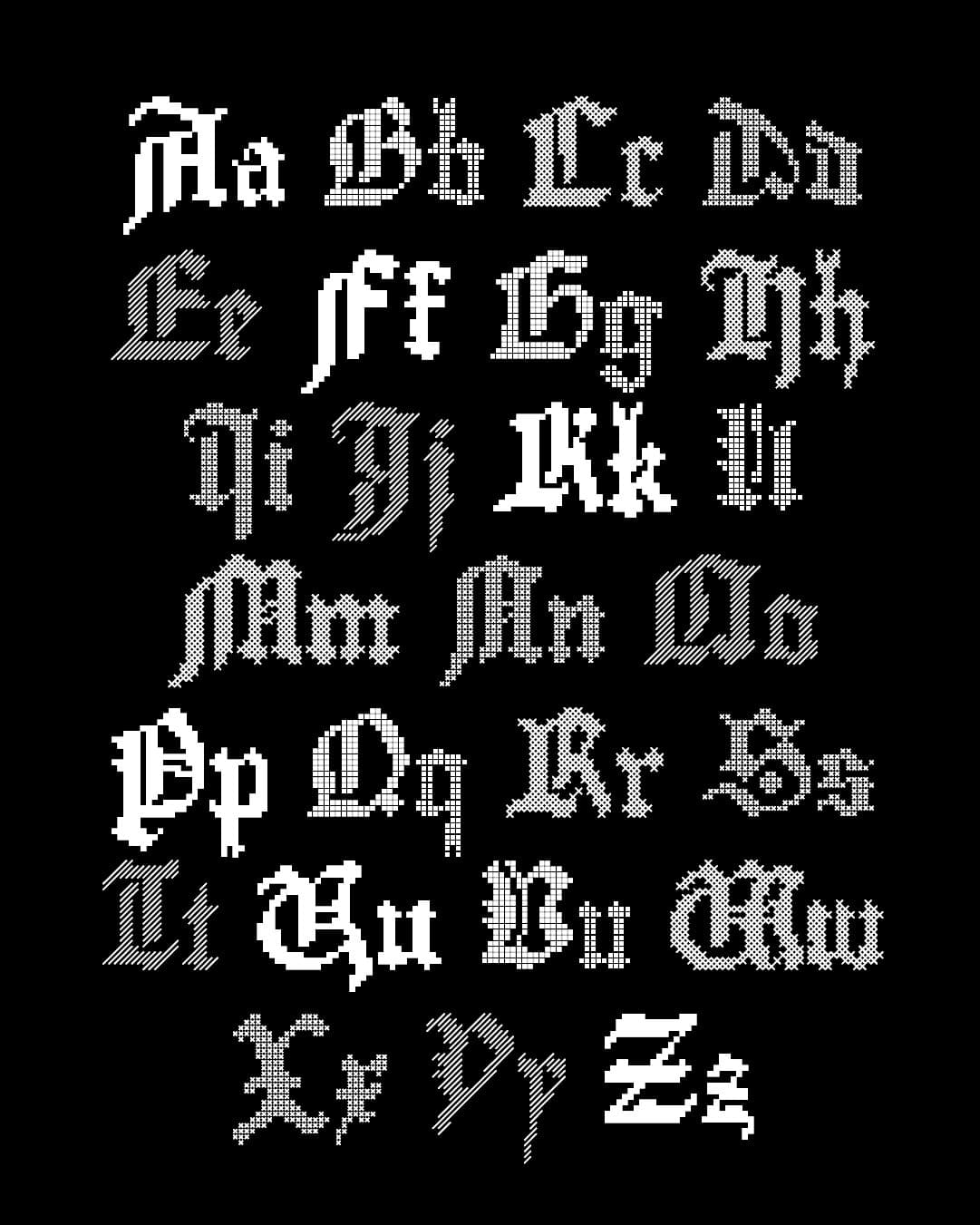 Deborah Khodanovich’s font honours the most trivialised form of communication – gossip