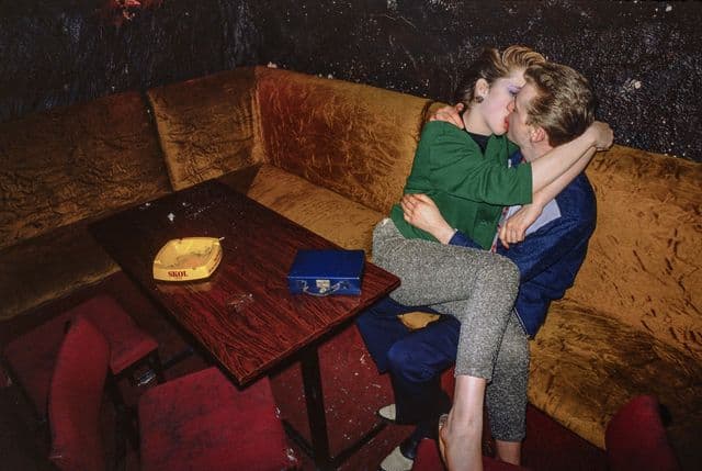 Derek Ridgers’ new book shows snogging couples at London nightclubs from the 1970s to 1990s