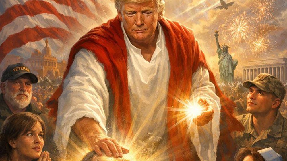 Donald Trump’s AI Jesus image could finally break his brand