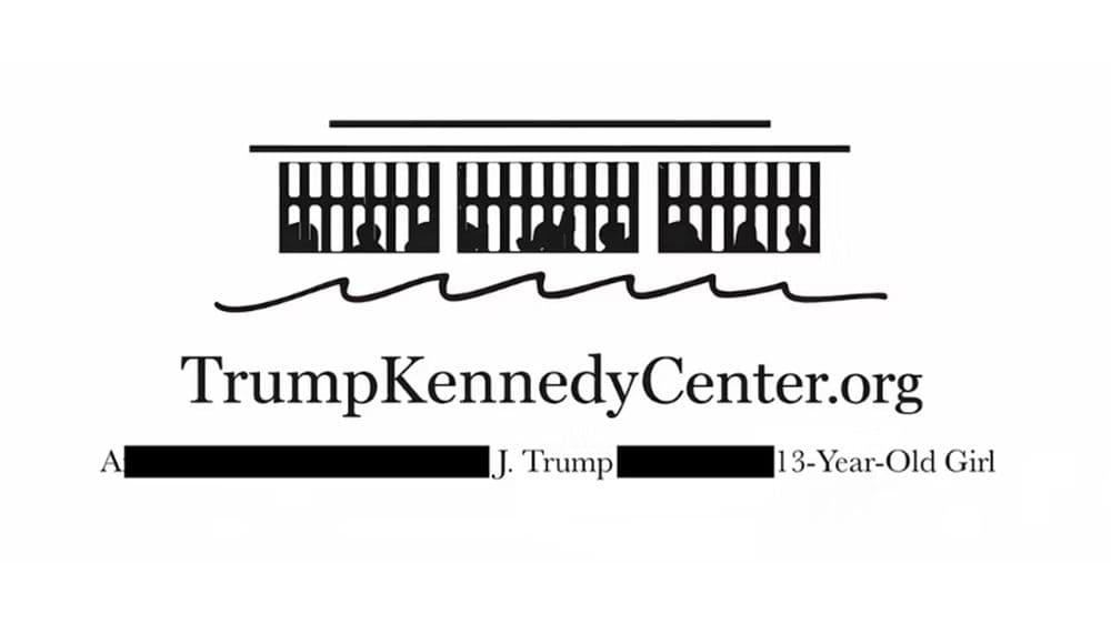 Unofficial Trump Kennedy Center logo is the sharpest design trolling of 2025