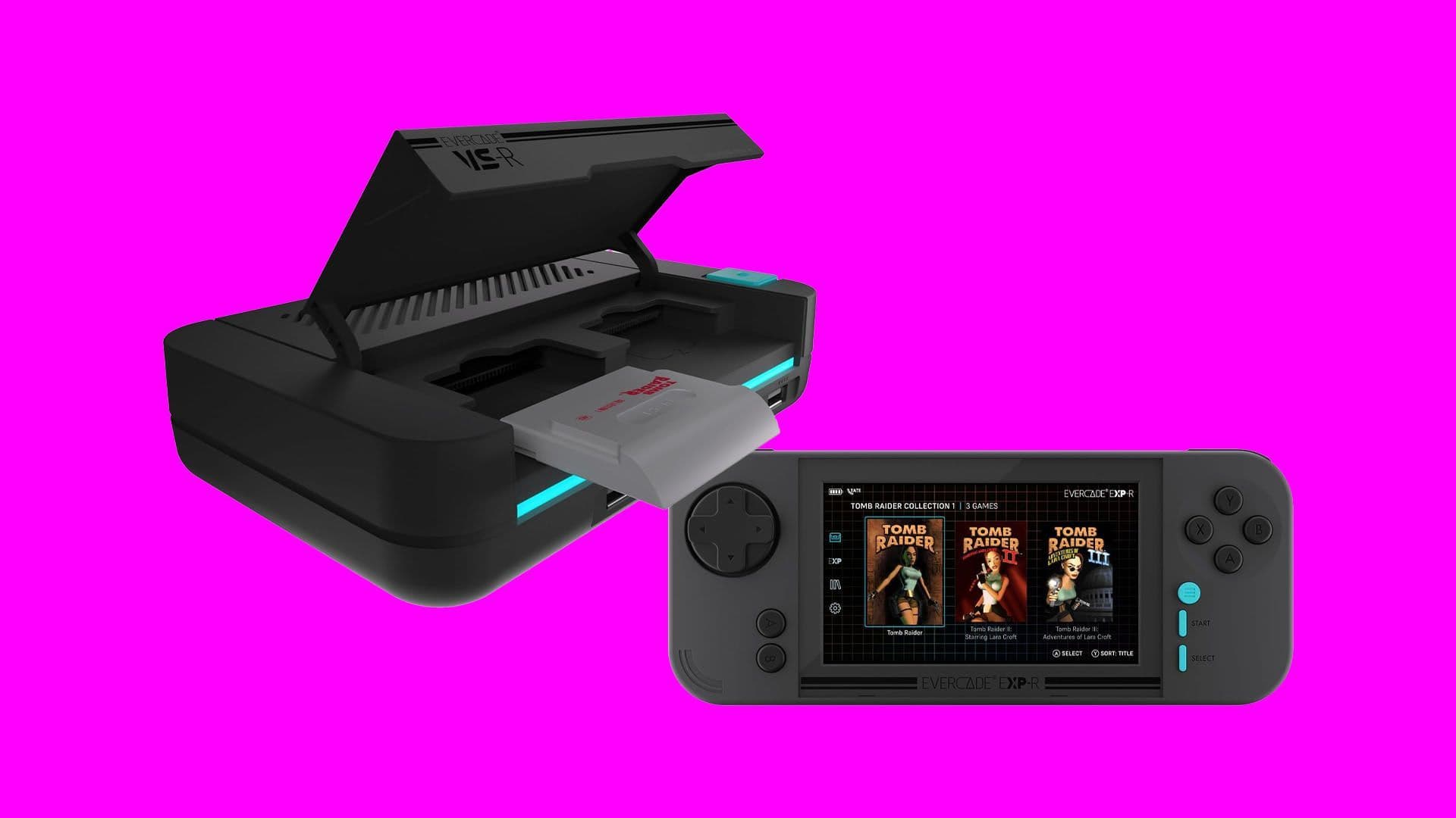 Evercade EXP-R and VS-R drop by 20%, ideal for reliving your childhood gaming era