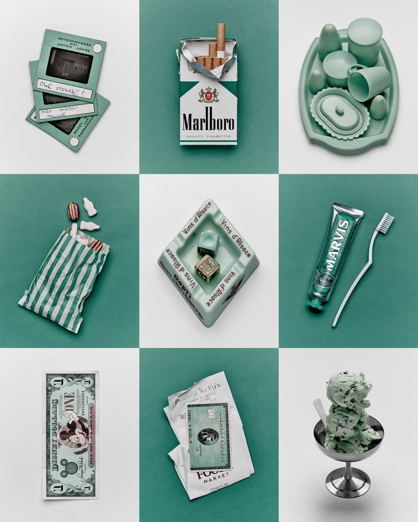 Still life photographer Sam Nicklin loves vintage adverts, colour coordination and eBay