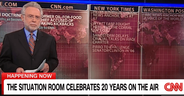 The Situation Room Celebrates 20 Years on CNN