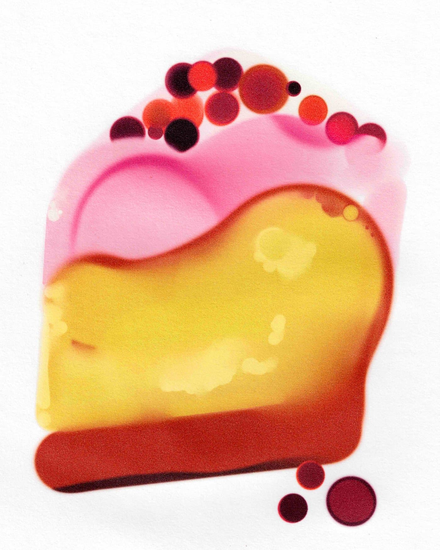 Melt into Steph Hardy’s soft illustrations of sweet treats and “bad day” snacks