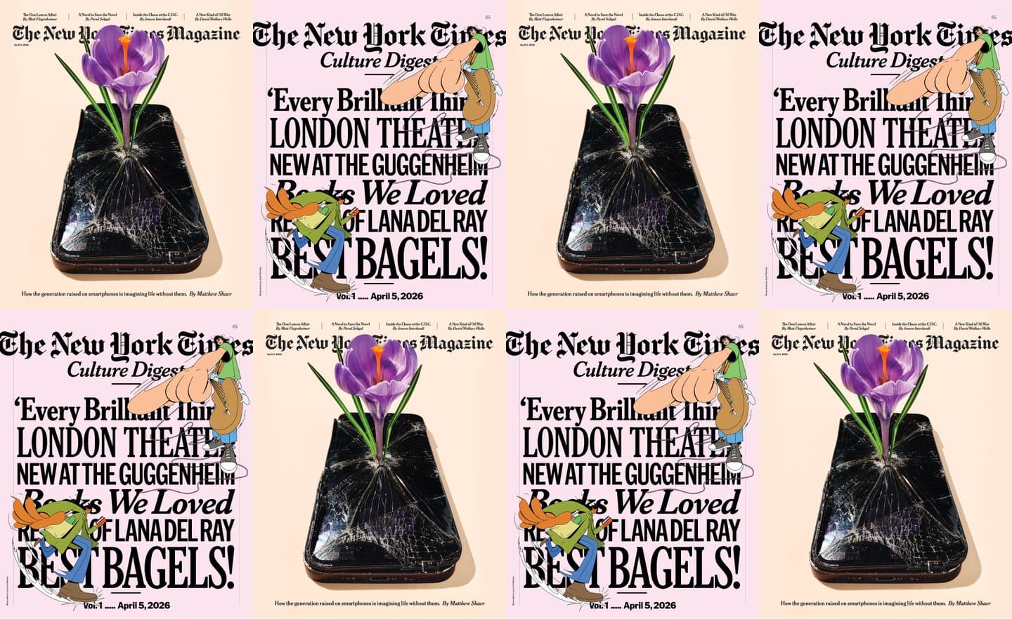 an exclusive look inside The New York Times Magazine redesign