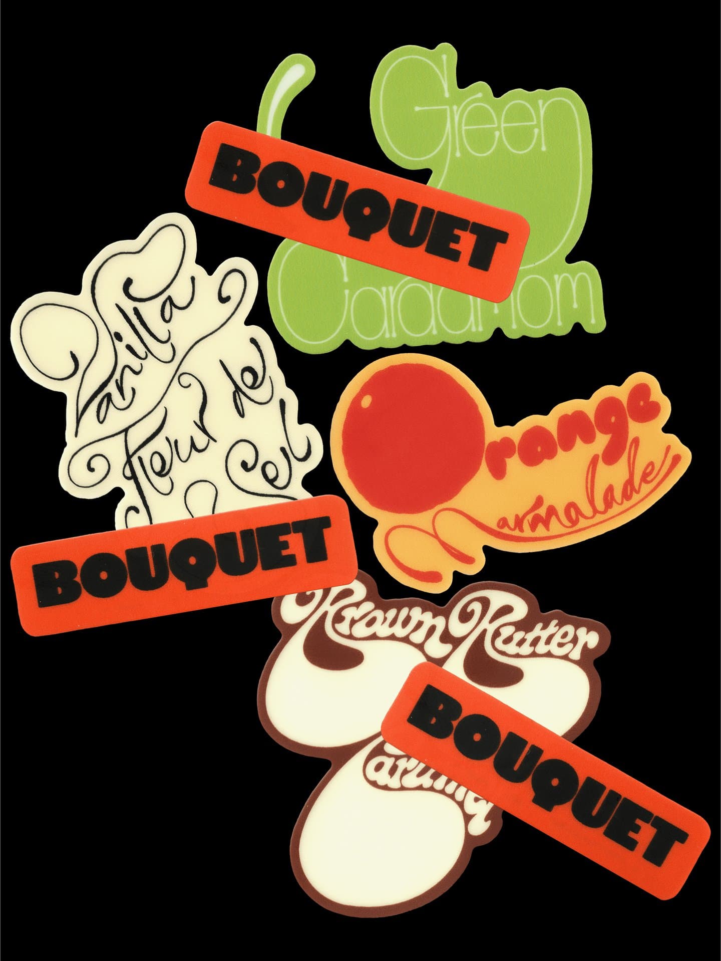 Walk a Thought’s identity for a flavoured syrups brand is sweet and stylish