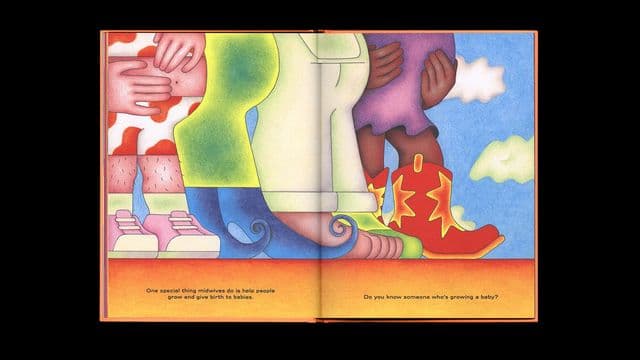 Midwife, Wha?! is the heartwarming picture book that’s letting kids in on life’s early beginnings