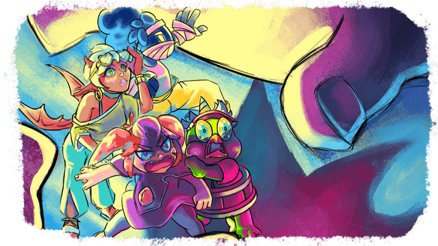 Demon Tides ’90s retro design has a surprisingly modern influence