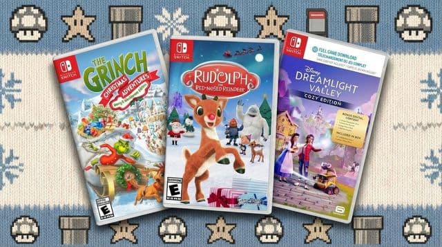 Grab these Switch games with up to 58% off for festive family fun