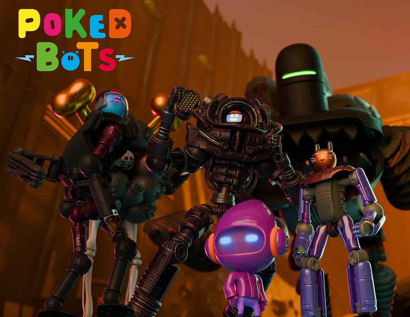 Pokedbots Delta city :: Behance
