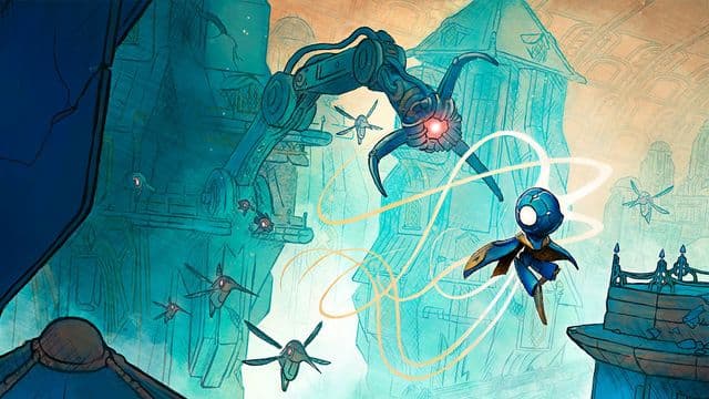 MIO: Memories in Orbit is a 3D Metroidvanit that feels hand-drawn