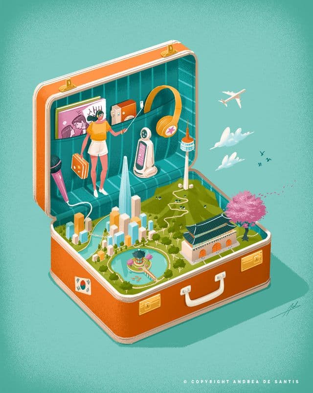 Illustrations for Turisanda :: Behance