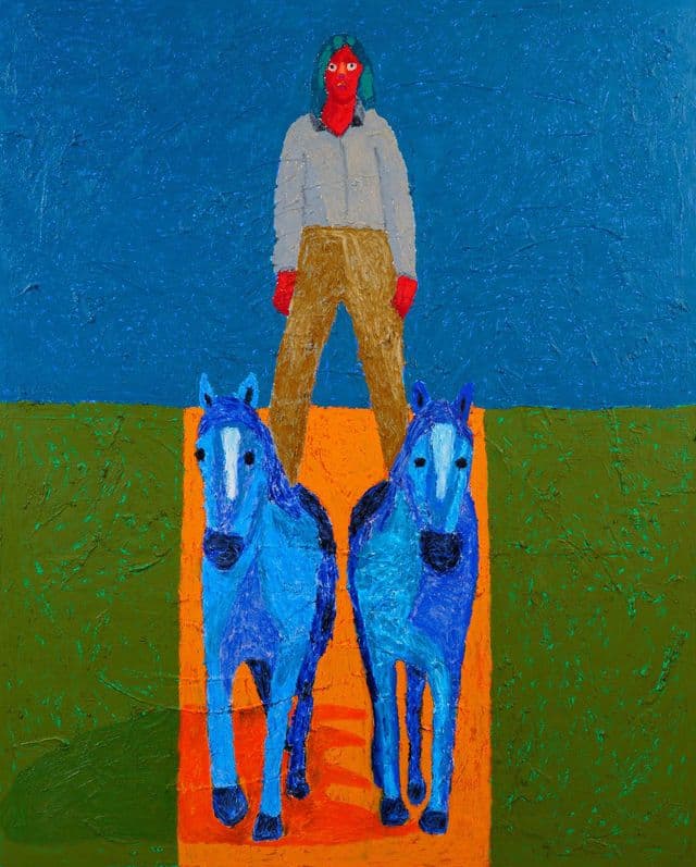 Diogo Potes’ paintings take poetic licence to a whole new level