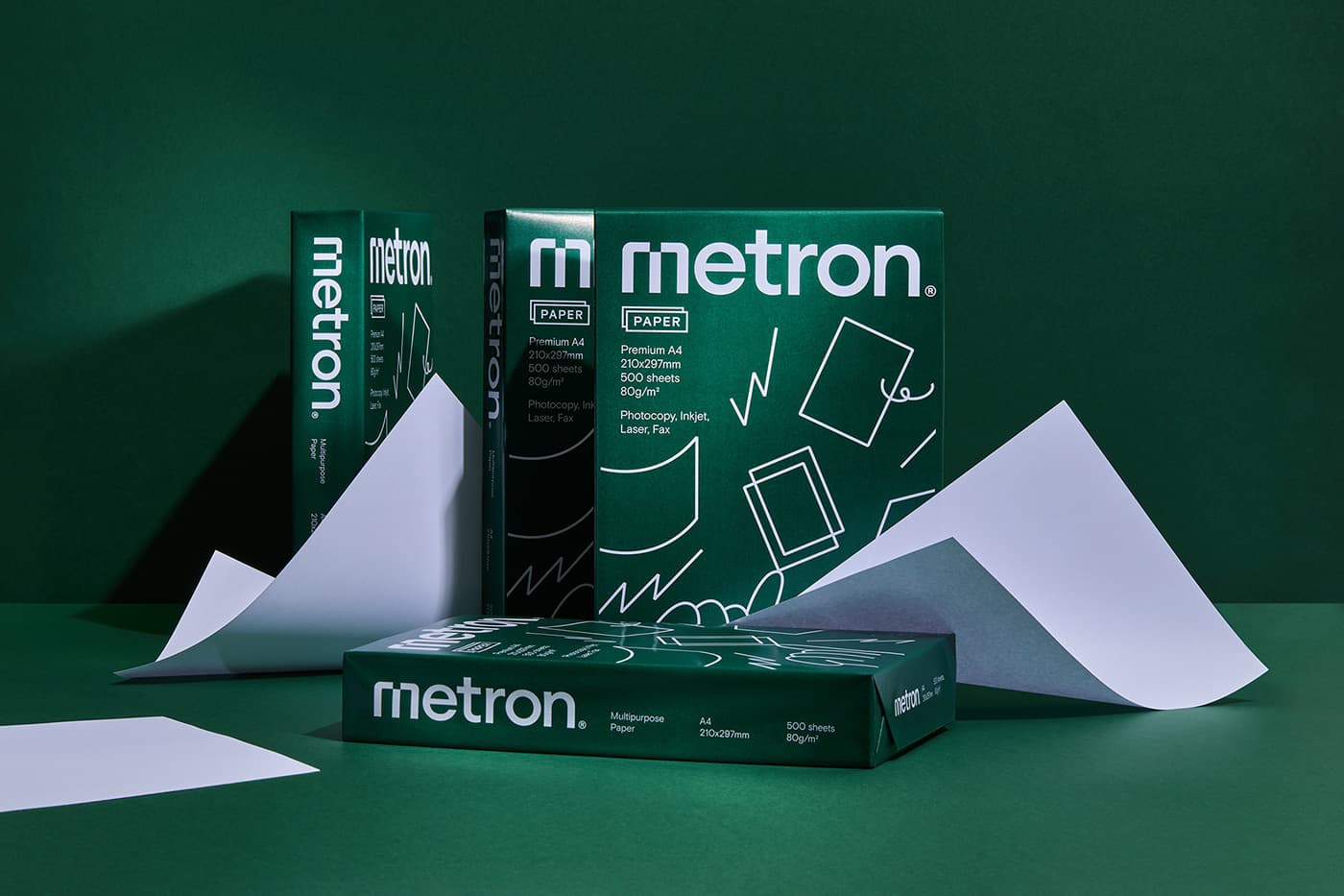 Metron Stationary :: Behance