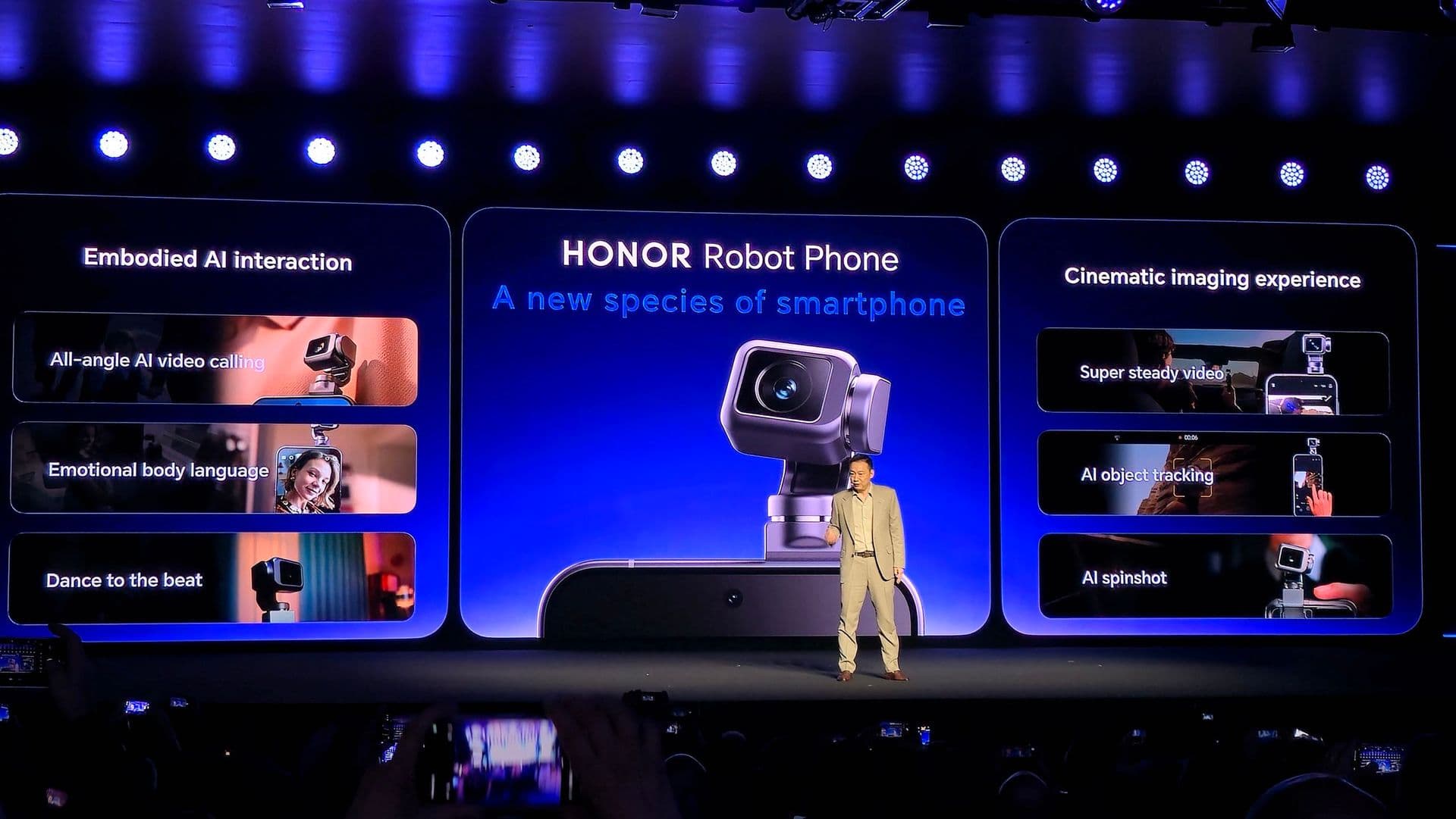 Yes, you can actually buy Honor’s new Robot Phone