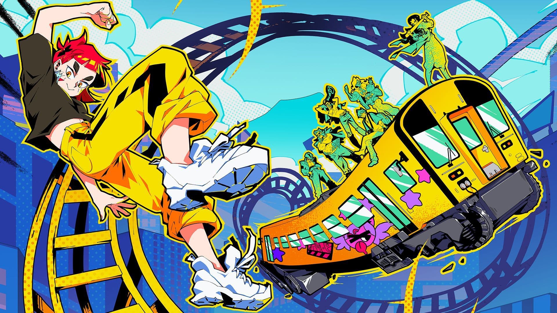 Indie game Denshattack turns Japan’s iconic train culture into pure pop-art motion