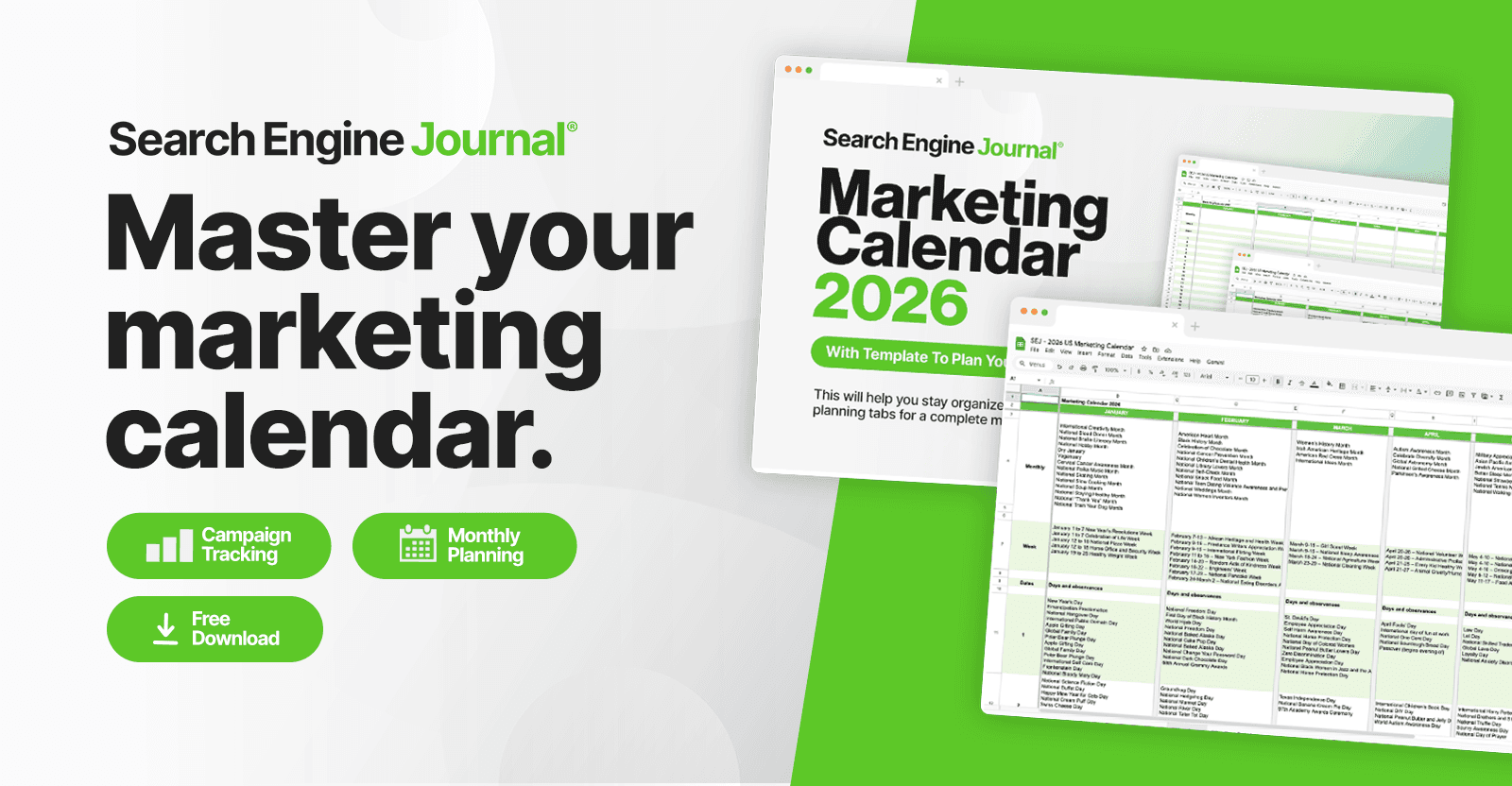 Marketing Calendar With Template To Plan Your Content In 2026