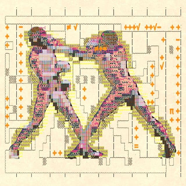 these artworks combine the historical with ASCII