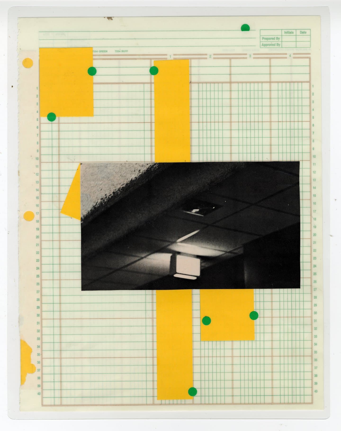 Zander Raymond’s improvised collages are made from daily debris and things you might find in the bin