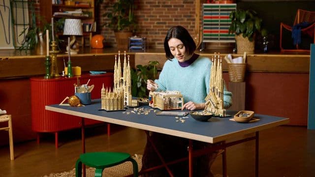 Behold! Lego’s biggest set ever, the Sagrada Familia. Pre-order it today