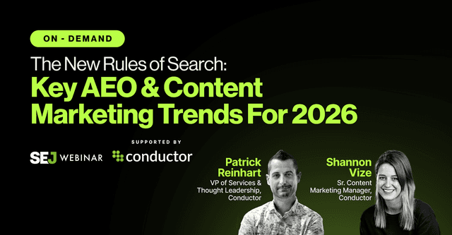 Key AEO & Content Trends for 2026