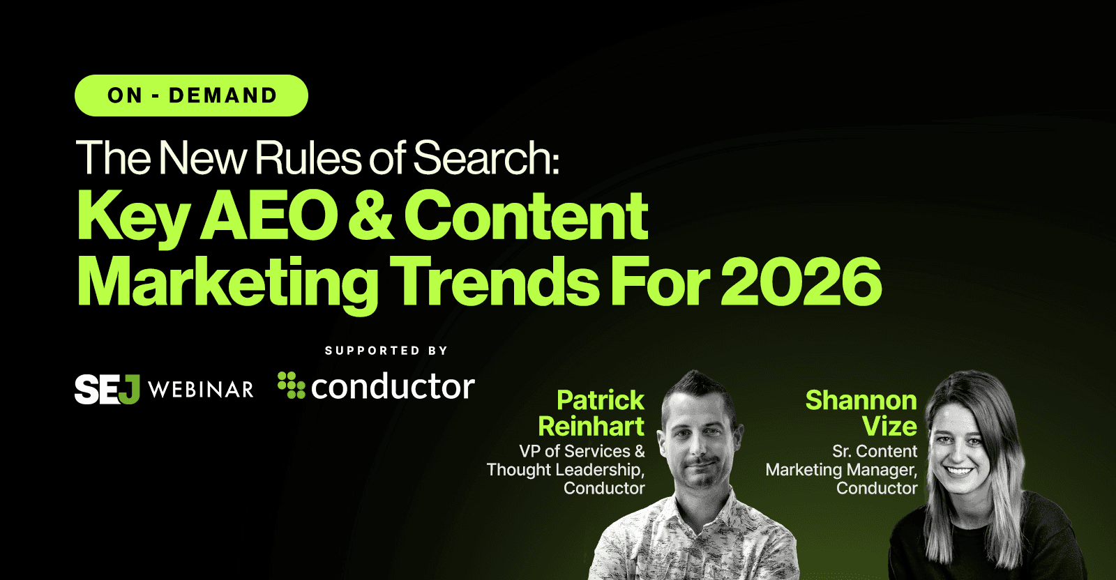 Key AEO & Content Trends for 2026