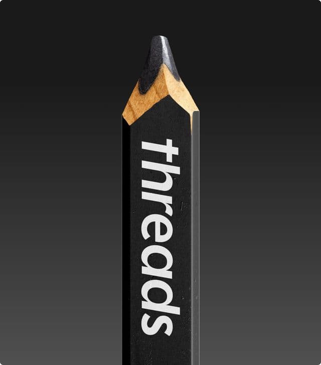 Studio Nari wordmark gives Threads a voice of its own