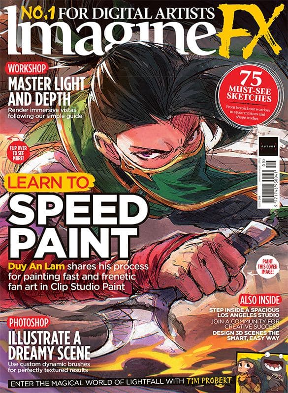 Speed up your painting with issue 268 of ImagineFX